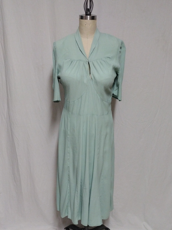 Socialite Dresses & Skirts - Socialite Mint Green Midi Dress with V-Neck Detail
